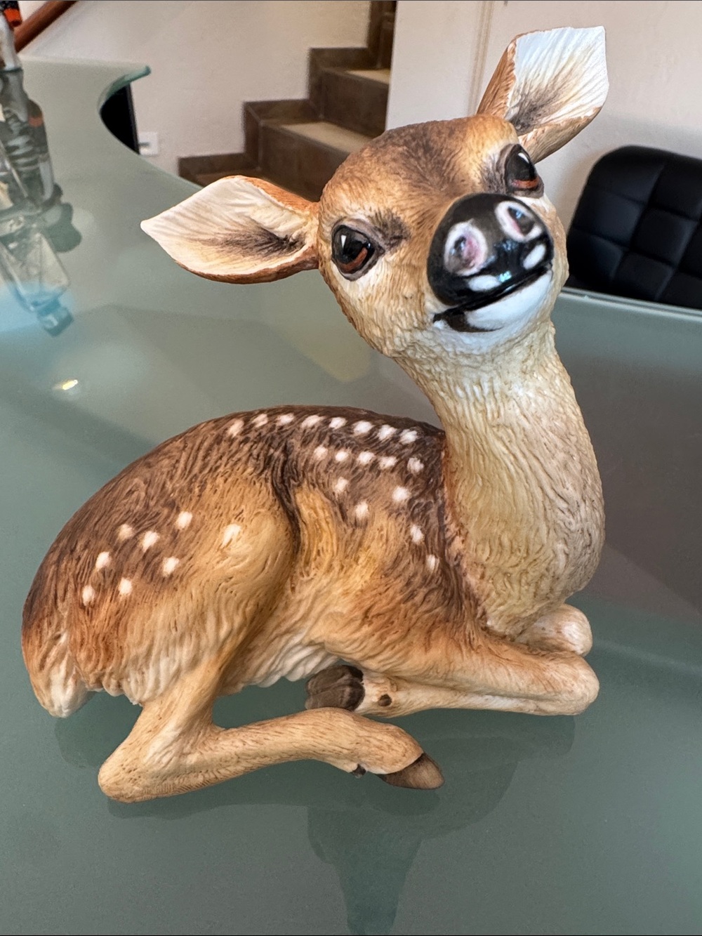 “Boehm Porcelain Fawn 20119 England”
